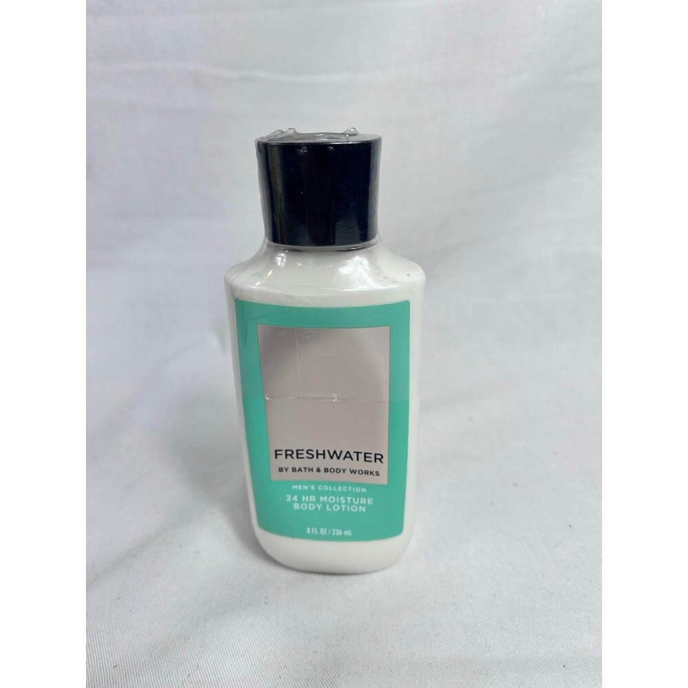 Bath & Body Works FRESHWATER Men's Body Lotion 8 oz - Sealed / Retired Style